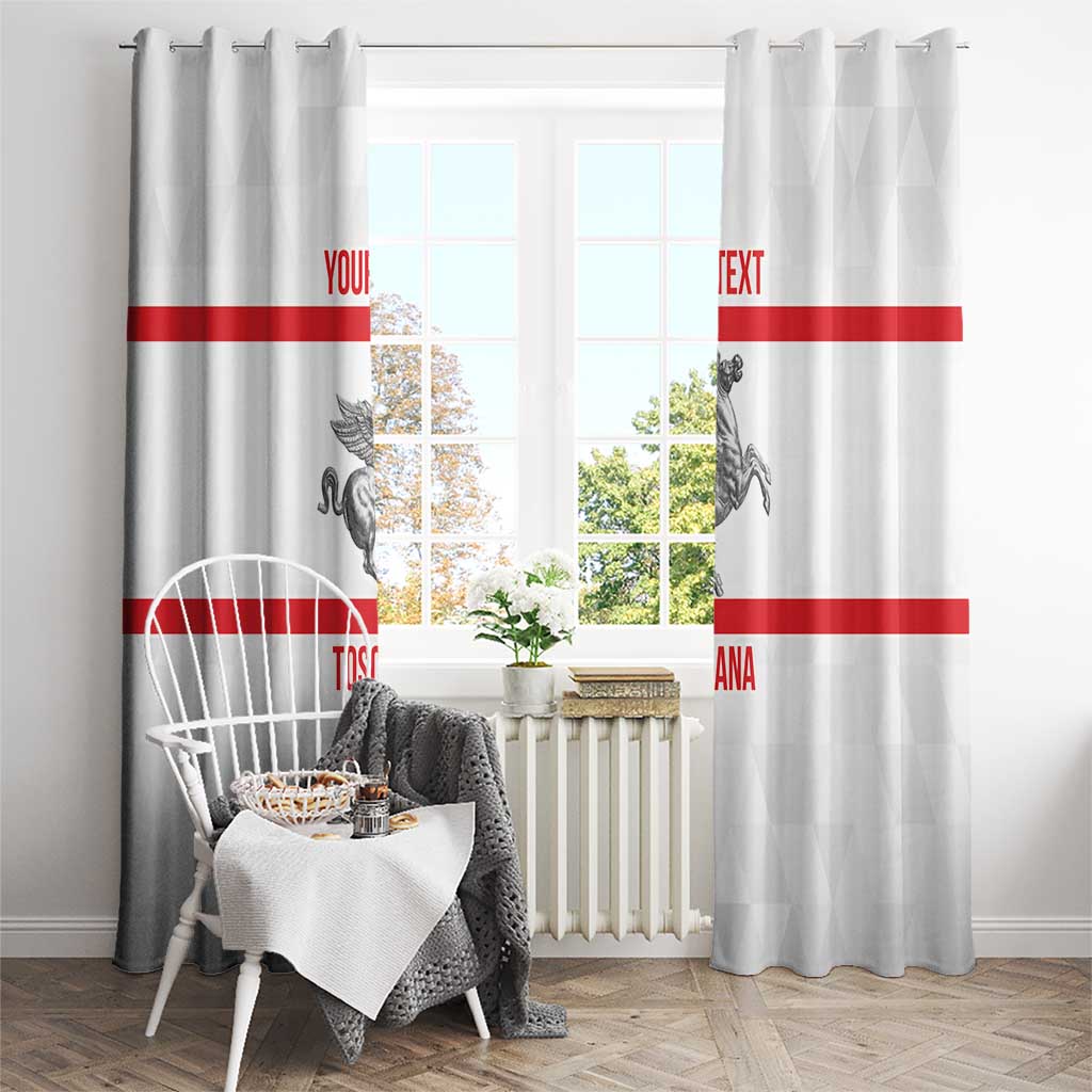 Personalized Italy Tuscany Pegasus Rampant Window Curtain Inspiration Flags Style