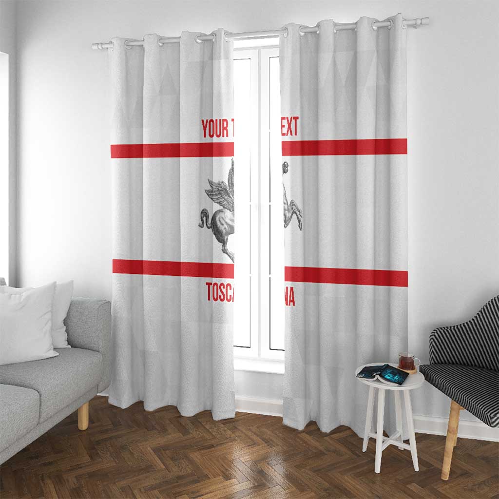 Personalized Italy Tuscany Pegasus Rampant Window Curtain Inspiration Flags Style