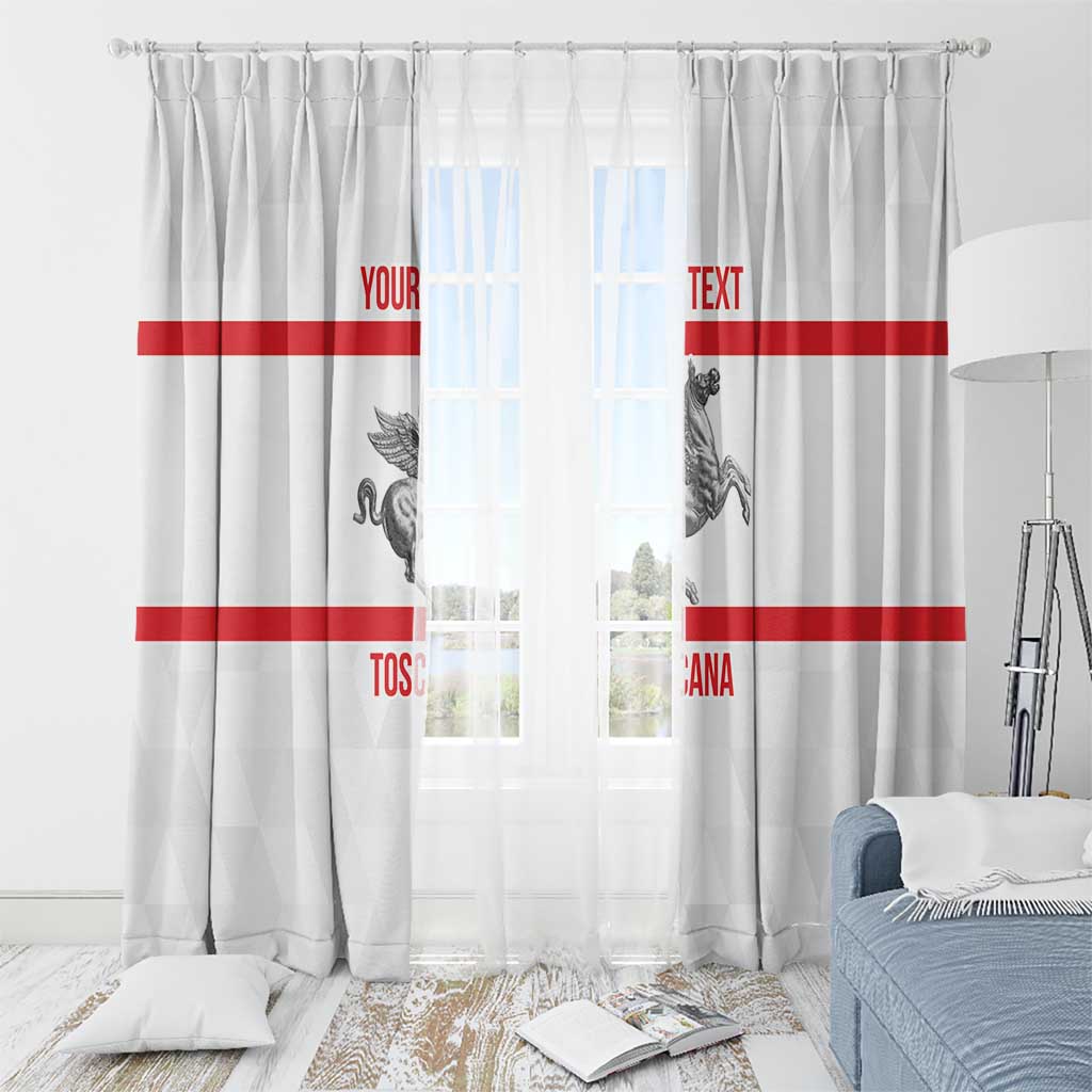 Personalized Italy Tuscany Pegasus Rampant Window Curtain Inspiration Flags Style