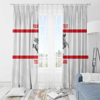 Personalized Italy Tuscany Pegasus Rampant Window Curtain Inspiration Flags Style