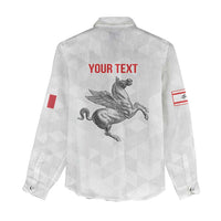 Personalized Italy Tuscany Pegasus Rampant Women Casual Shirt Inspiration Flags Style