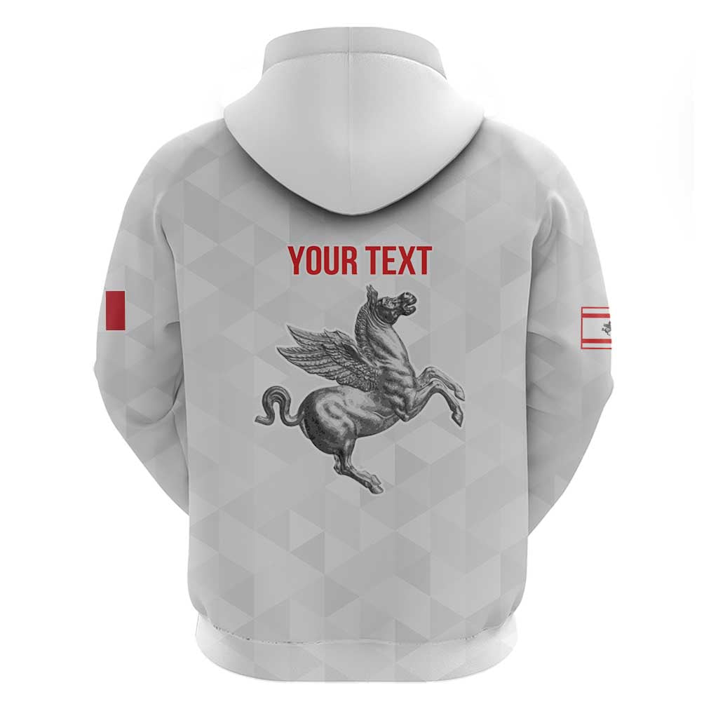 Personalized Italy Tuscany Pegasus Rampant Zip Hoodie Inspiration Flags Style