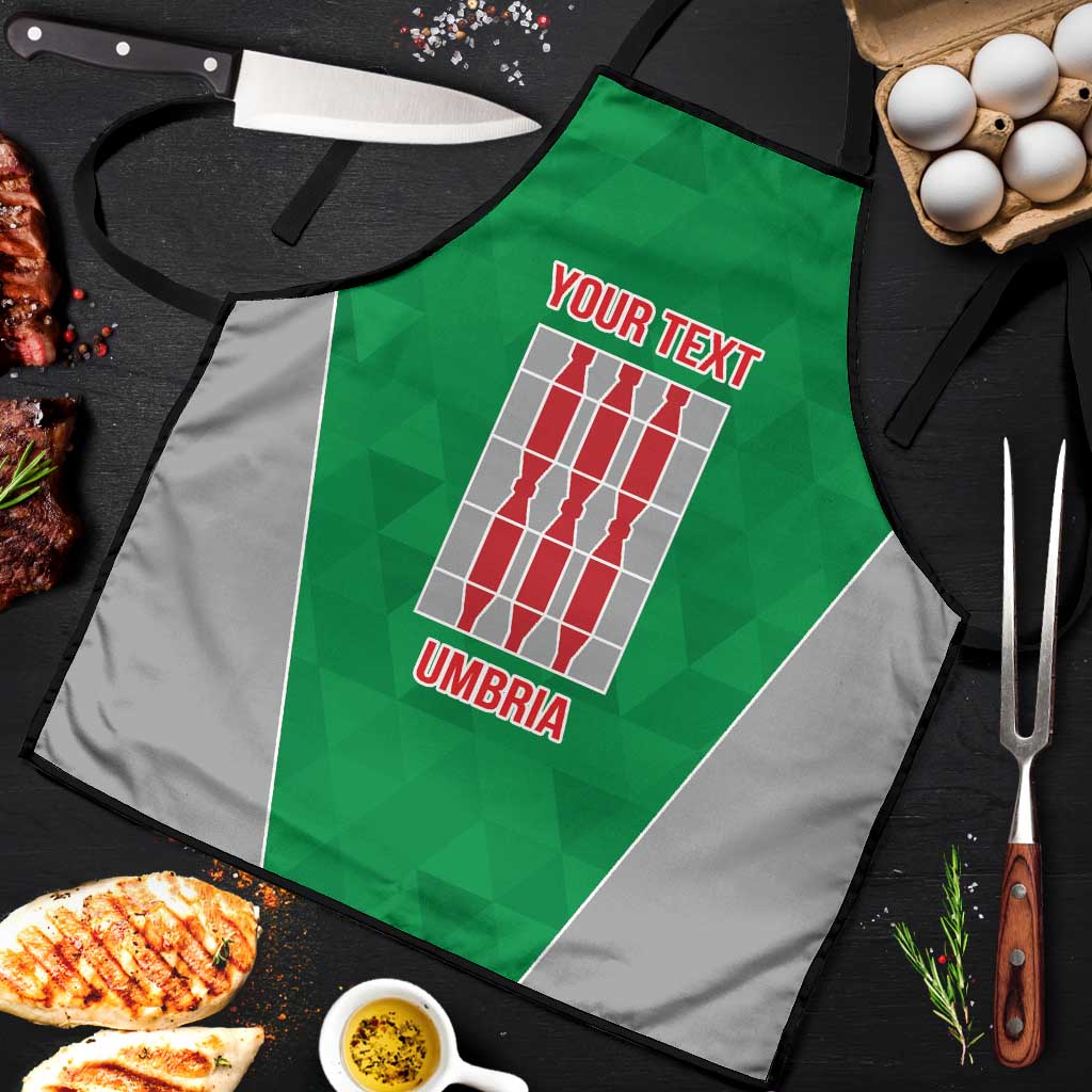 Personalized Italy Umbria Apron Inspiration Flags Style - Wonder Print Shop