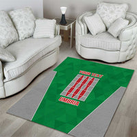 Personalized Italy Umbria Area Rug Inspiration Flags Style LT9