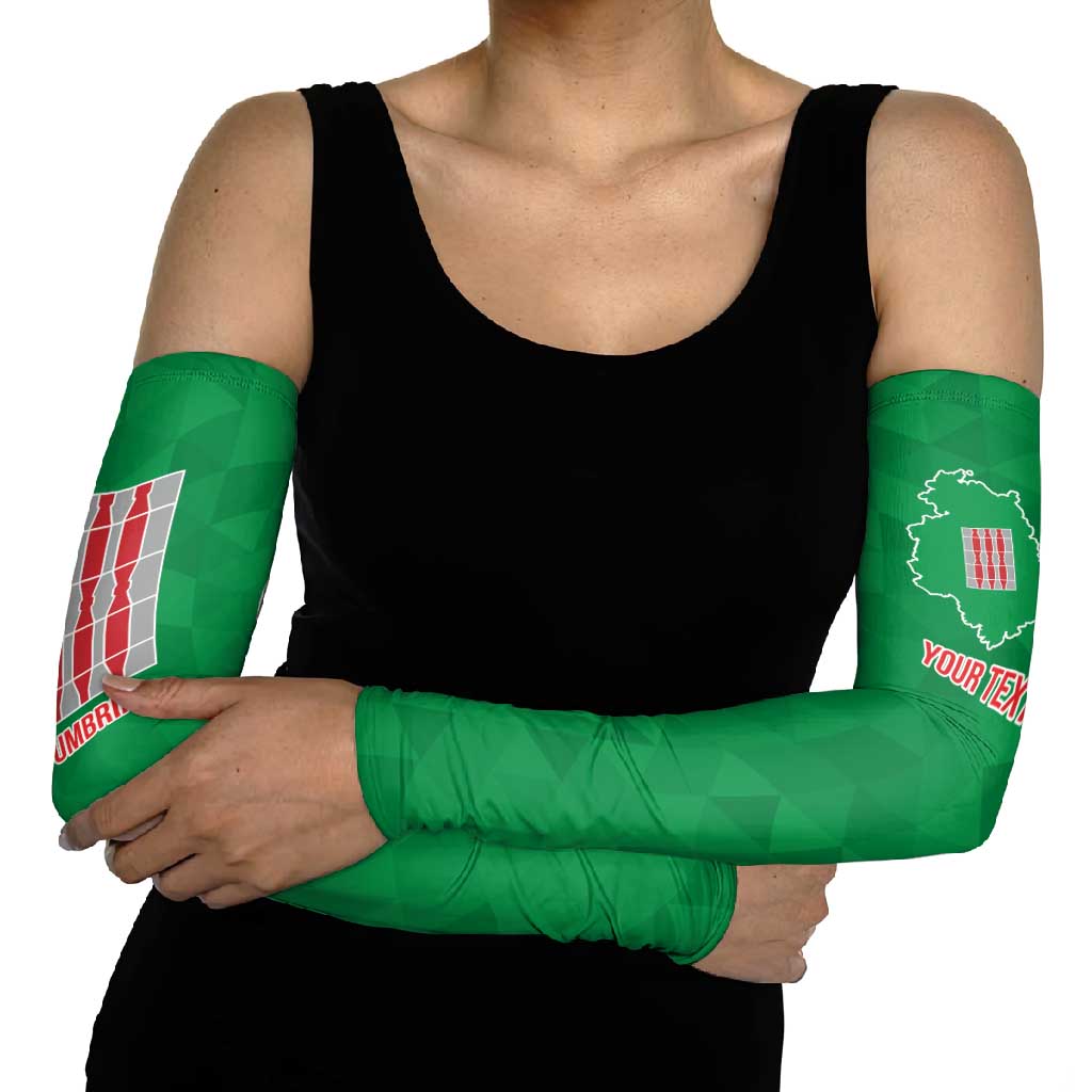 Personalized Italy Umbria Arm Sleeves Inspiration Flags Style - Wonder Print Shop
