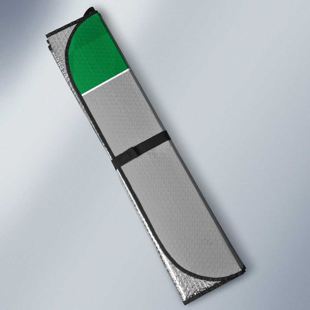 Personalized Italy Umbria Auto Sun Shade Inspiration Flags Style - Wonder Print Shop