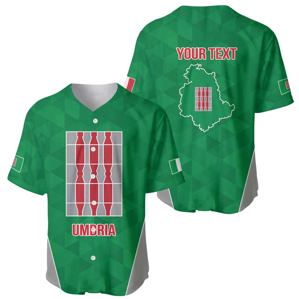 Personalized Italy Umbria Baseball Jersey Inspiration Flags Style LT9