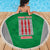 Personalized Italy Umbria Beach Blanket Inspiration Flags Style LT9