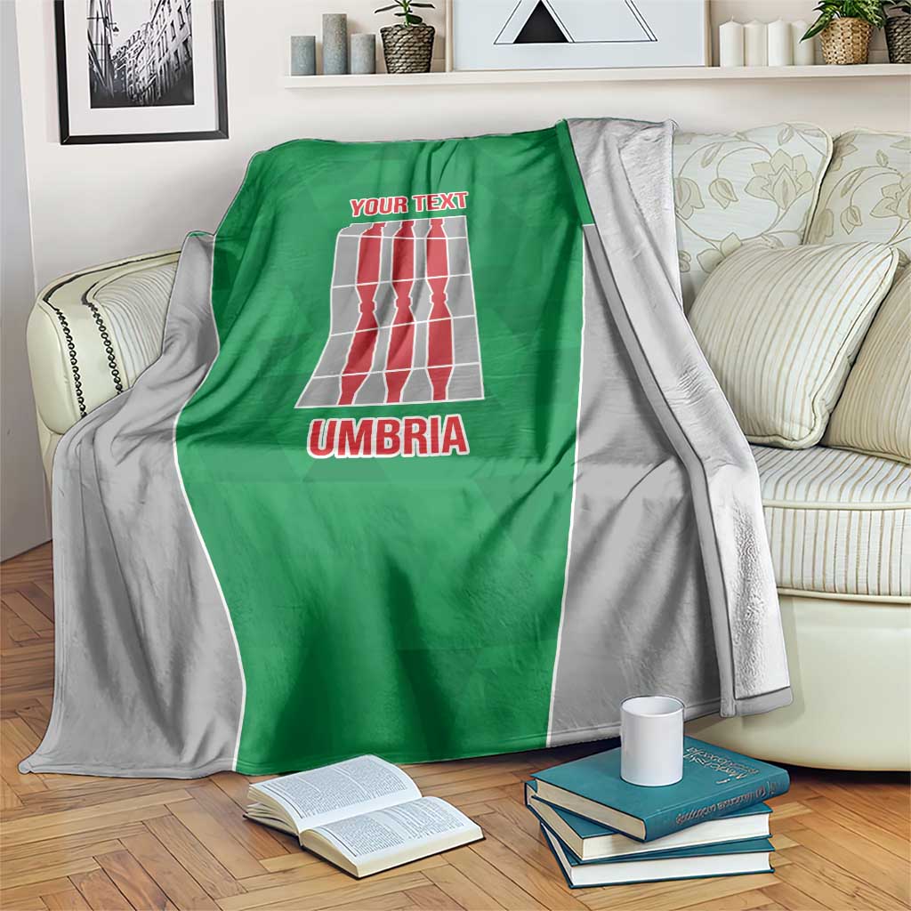 Personalized Italy Umbria Blanket Inspiration Flags Style LT9