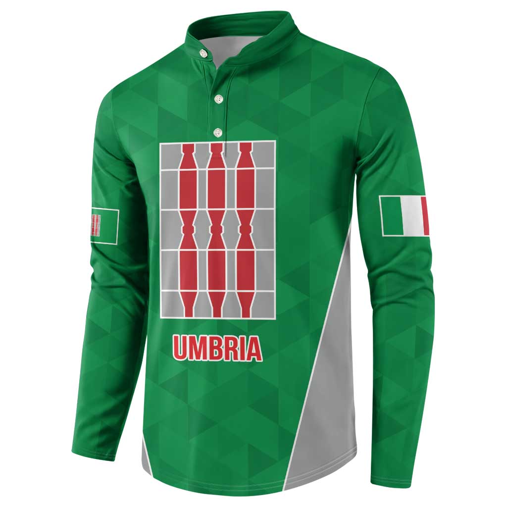Personalized Italy Umbria Button Sweatshirt Inspiration Flags Style LT9