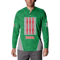 Personalized Italy Umbria Button Sweatshirt Inspiration Flags Style LT9