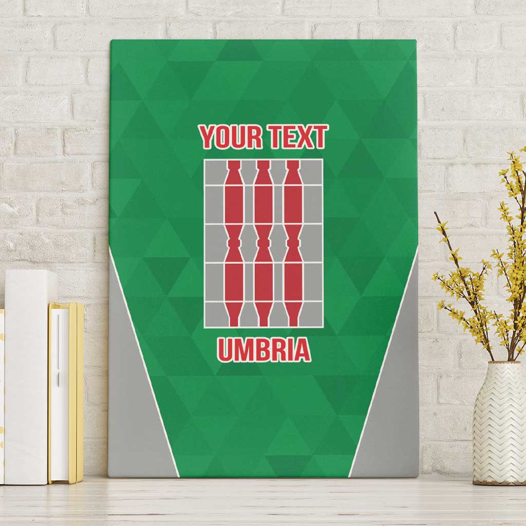 Personalized Italy Umbria Canvas Wall Art Inspiration Flags Style LT9
