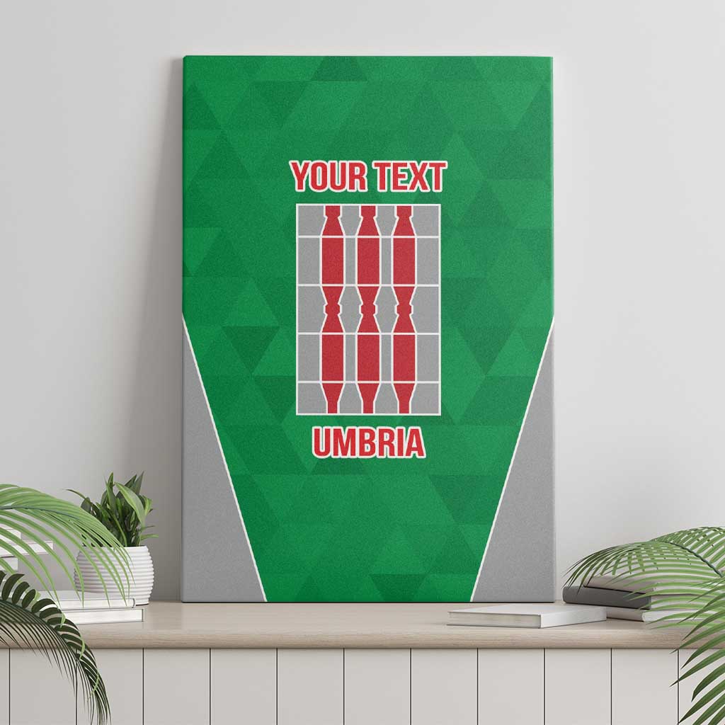 Personalized Italy Umbria Canvas Wall Art Inspiration Flags Style LT9