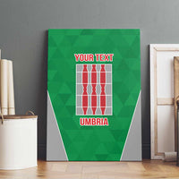 Personalized Italy Umbria Canvas Wall Art Inspiration Flags Style LT9