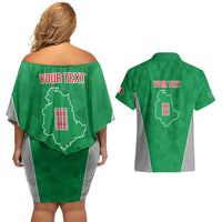Personalized Italy Umbria Couples Matching Off Shoulder Short Dress and Hawaiian Shirt Inspiration Flags Style LT9