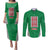 Personalized Italy Umbria Couples Matching Puletasi and Long Sleeve Button Shirt Inspiration Flags Style LT9
