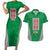 Personalized Italy Umbria Couples Matching Short Sleeve Bodycon Dress and Hawaiian Shirt Inspiration Flags Style LT9