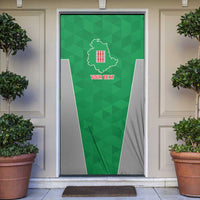 Personalized Italy Umbria Door Cover Inspiration Flags Style - Wonder Print Shop
