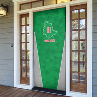 Personalized Italy Umbria Door Cover Inspiration Flags Style - Wonder Print Shop