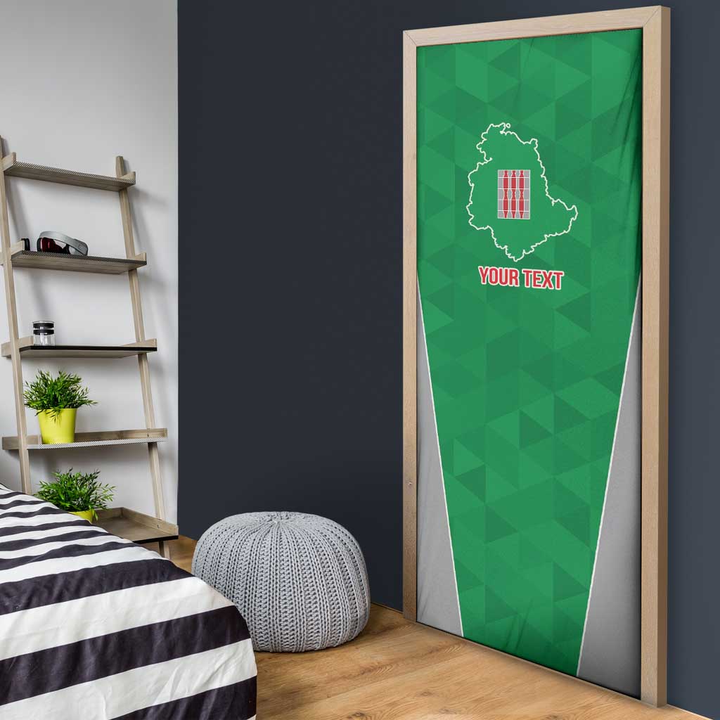 Personalized Italy Umbria Door Cover Inspiration Flags Style - Wonder Print Shop