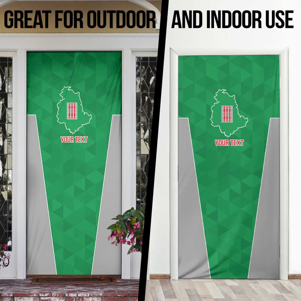 Personalized Italy Umbria Door Cover Inspiration Flags Style - Wonder Print Shop
