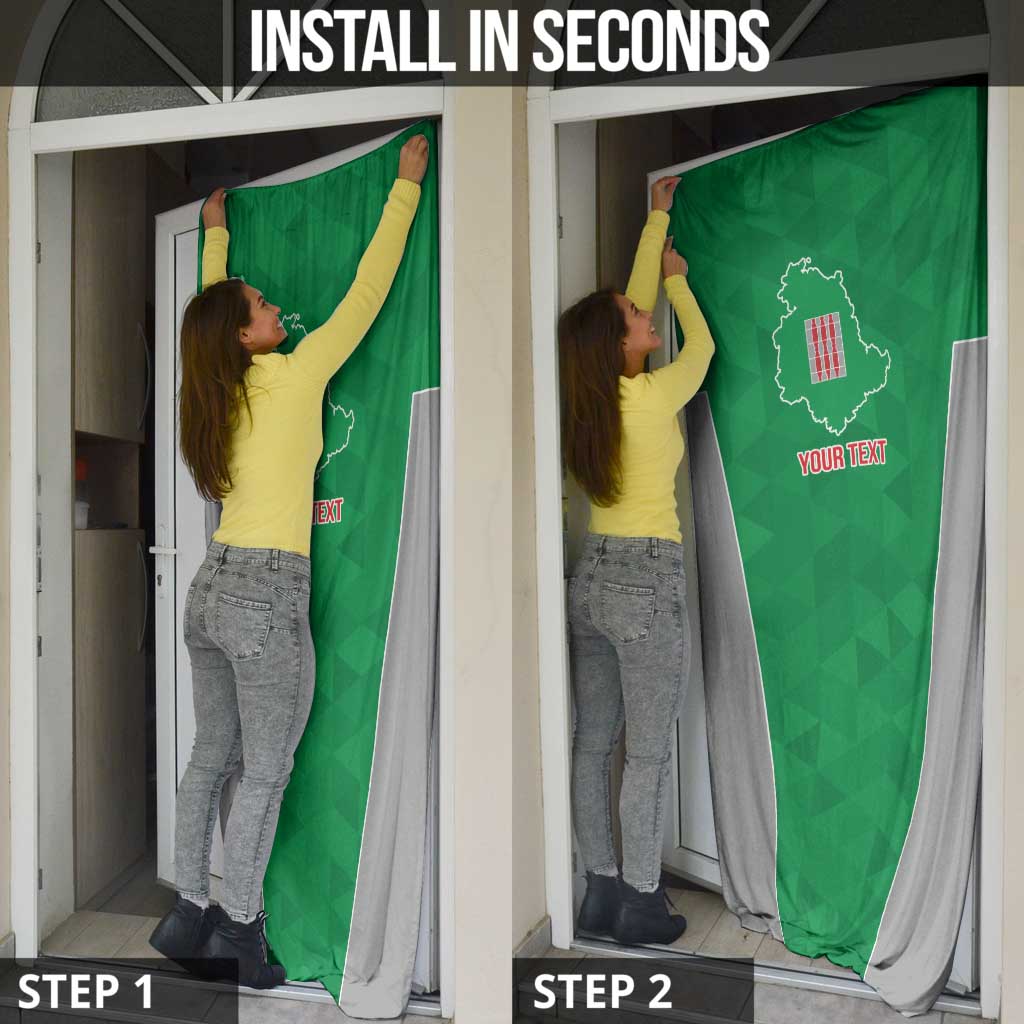 Personalized Italy Umbria Door Cover Inspiration Flags Style - Wonder Print Shop