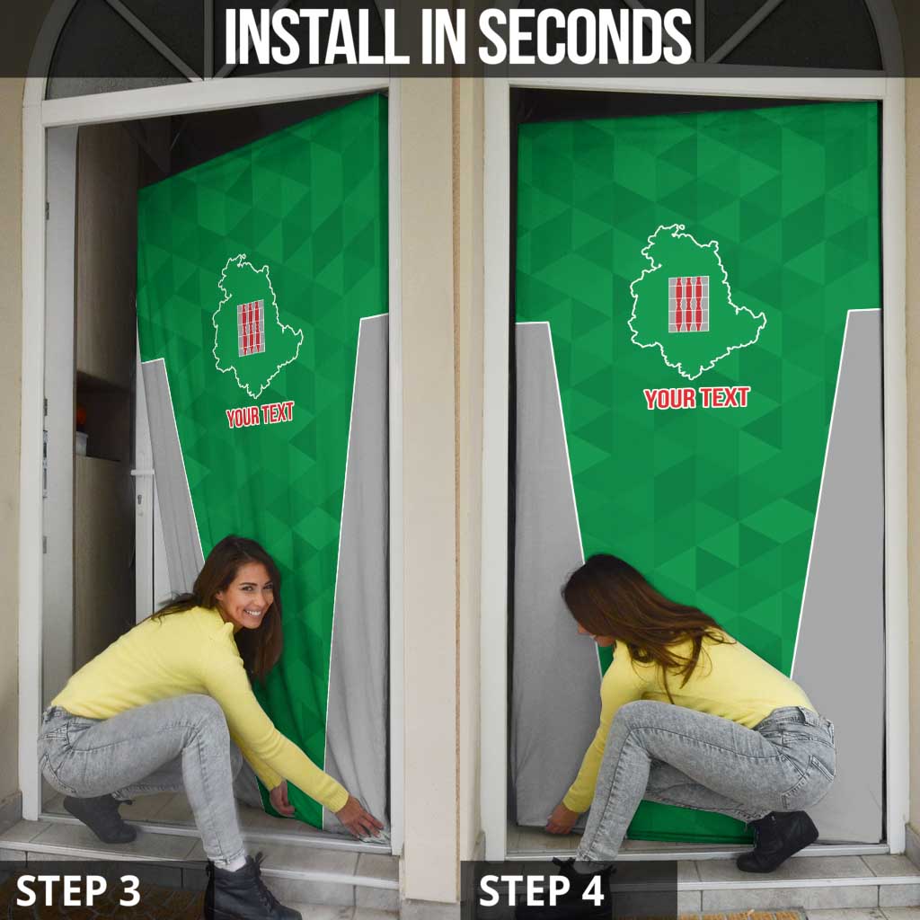 Personalized Italy Umbria Door Cover Inspiration Flags Style - Wonder Print Shop