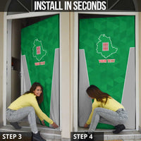 Personalized Italy Umbria Door Cover Inspiration Flags Style - Wonder Print Shop