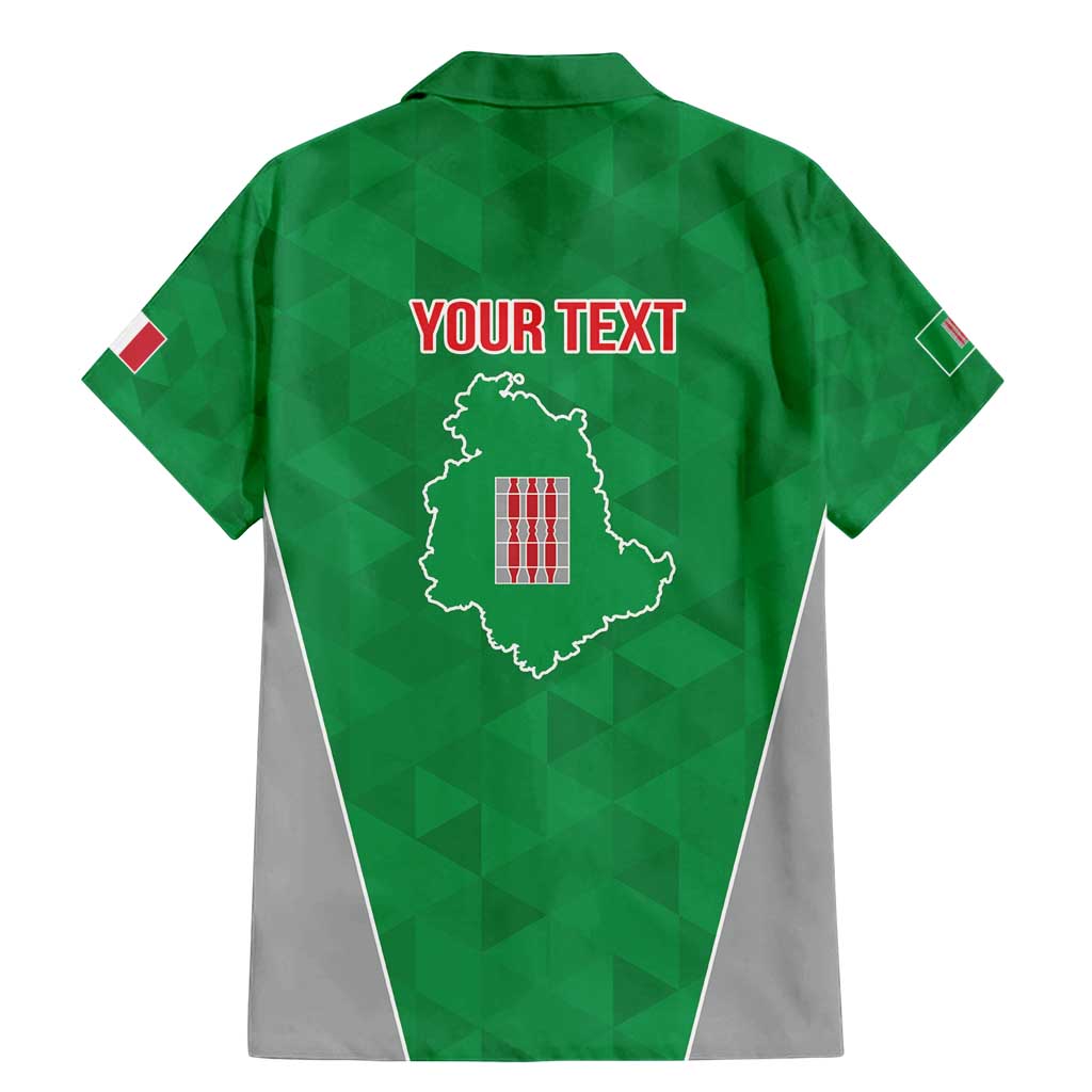 Personalized Italy Umbria Family Matching Mermaid Dress and Hawaiian Shirt Inspiration Flags Style LT9