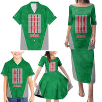Personalized Italy Umbria Family Matching Puletasi and Hawaiian Shirt Inspiration Flags Style LT9