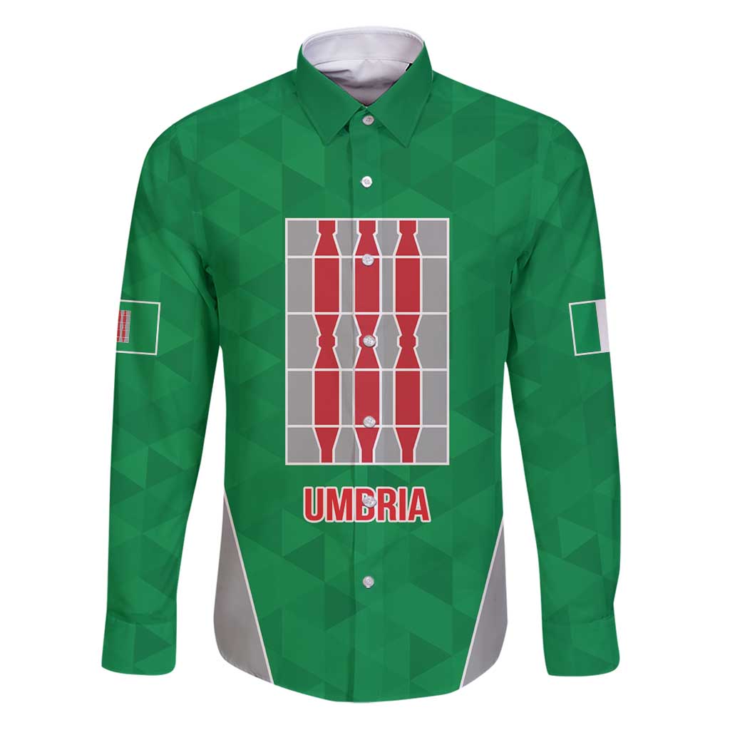 Personalized Italy Umbria Family Matching Puletasi and Hawaiian Shirt Inspiration Flags Style LT9