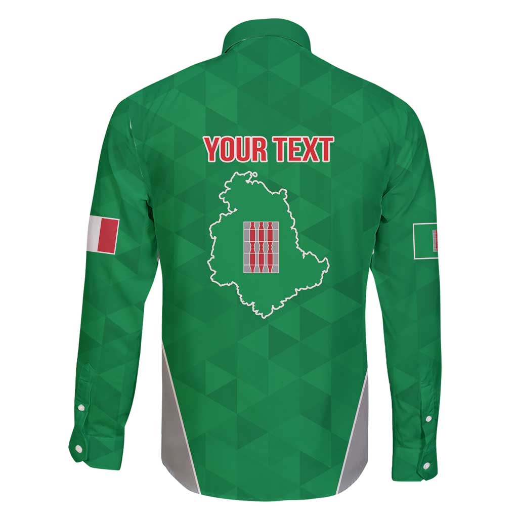 Personalized Italy Umbria Family Matching Short Sleeve Bodycon Dress and Hawaiian Shirt Inspiration Flags Style LT9