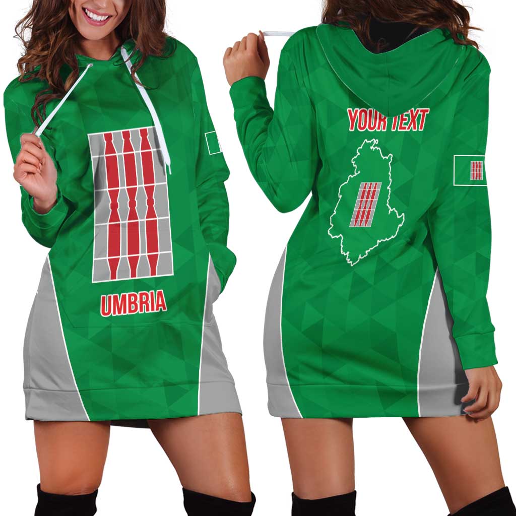 Personalized Italy Umbria Hoodie Dress Inspiration Flags Style LT9