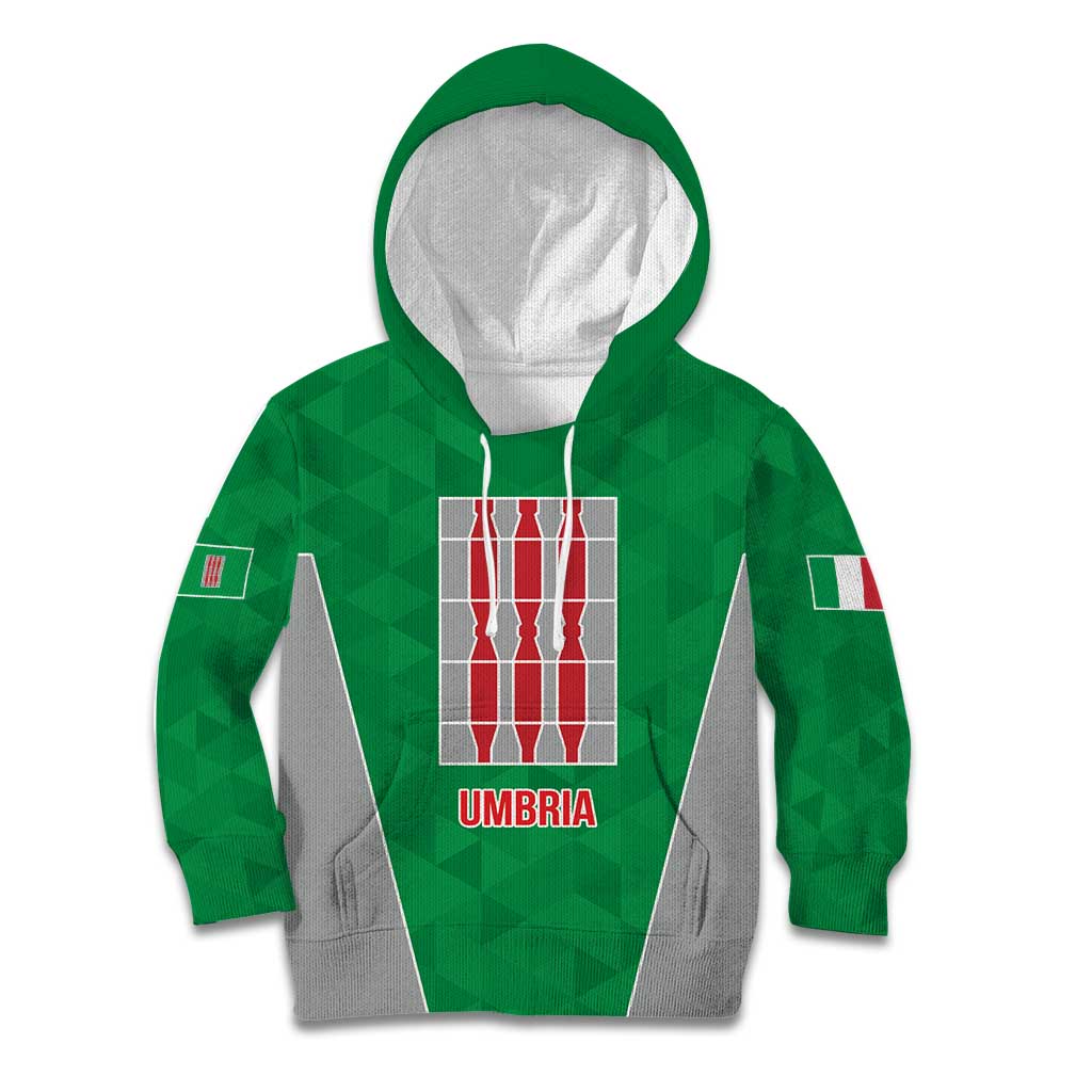 Personalized Italy Umbria Kid Hoodie Inspiration Flags Style LT9
