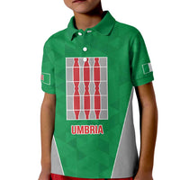 Personalized Italy Umbria Kid Polo Shirt Inspiration Flags Style LT9