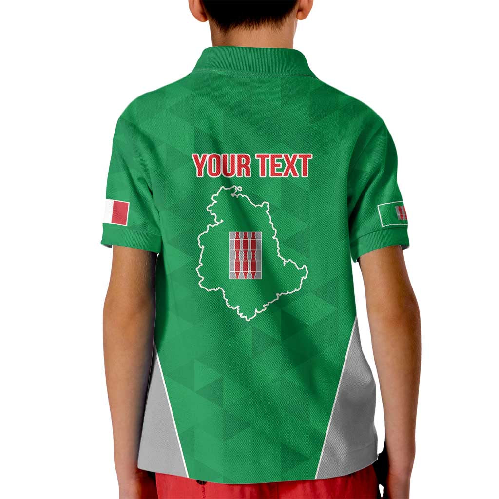 Personalized Italy Umbria Kid Polo Shirt Inspiration Flags Style LT9