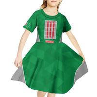 Personalized Italy Umbria Kid Short Sleeve Dress Inspiration Flags Style LT9