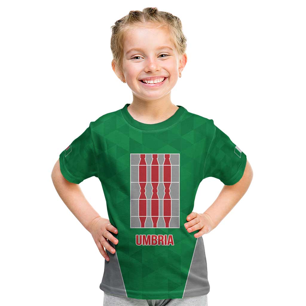 Personalized Italy Umbria Kid T Shirt Inspiration Flags Style LT9