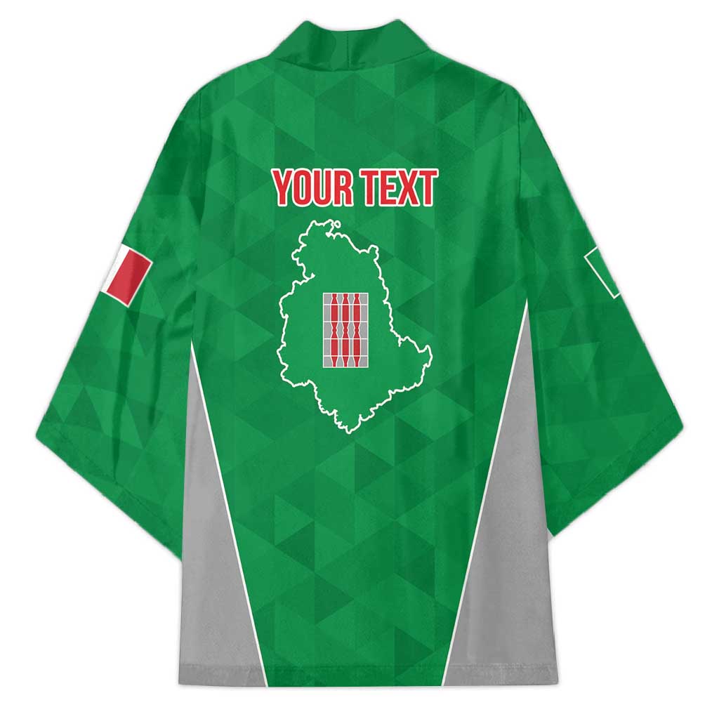 Personalized Italy Umbria Kimono Inspiration Flags Style - Wonder Print Shop