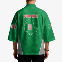 Personalized Italy Umbria Kimono Inspiration Flags Style - Wonder Print Shop