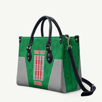 Personalized Italy Umbria Leather Bag Inspiration Flags Style - Wonder Print Shop