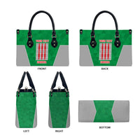 Personalized Italy Umbria Leather Bag Inspiration Flags Style - Wonder Print Shop