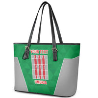 Personalized Italy Umbria Leather Tote Bag Inspiration Flags Style LT9