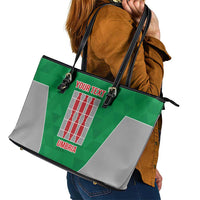 Personalized Italy Umbria Leather Tote Bag Inspiration Flags Style LT9