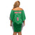 Personalized Italy Umbria Off Shoulder Short Dress Inspiration Flags Style LT9