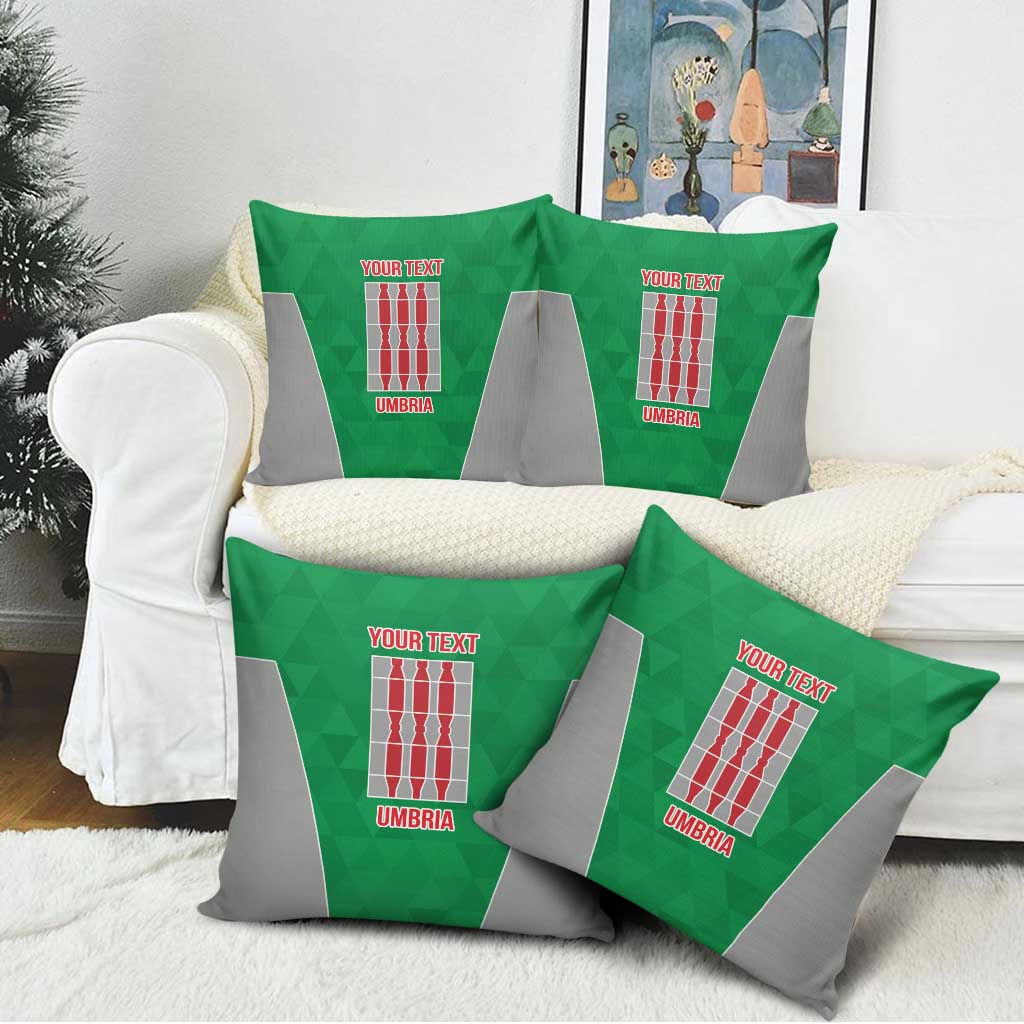 Personalized Italy Umbria Pillow Cover Inspiration Flags Style - Wonder Print Shop