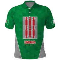 Personalized Italy Umbria Polo Shirt Inspiration Flags Style LT9