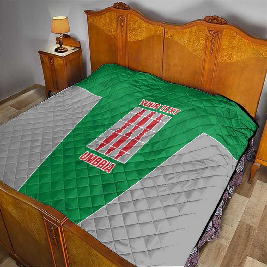 Personalized Italy Umbria Quilt Inspiration Flags Style LT9