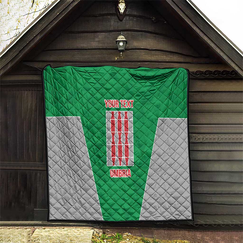 Personalized Italy Umbria Quilt Inspiration Flags Style LT9