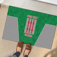Personalized Italy Umbria Rubber Doormat Inspiration Flags Style LT9